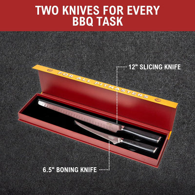Pit Master Essentials Slicing & Trimming Knife Bundle