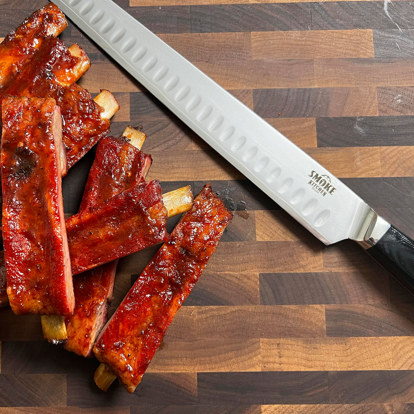 Kitory Slicing Carving Knife 12 Brisket Knife for Meat Turkey